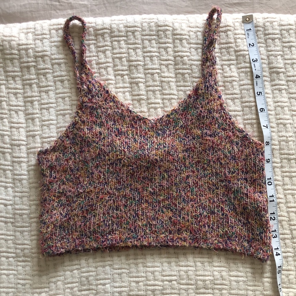 UO Multi Color Crop Top - Picture 7 of 7